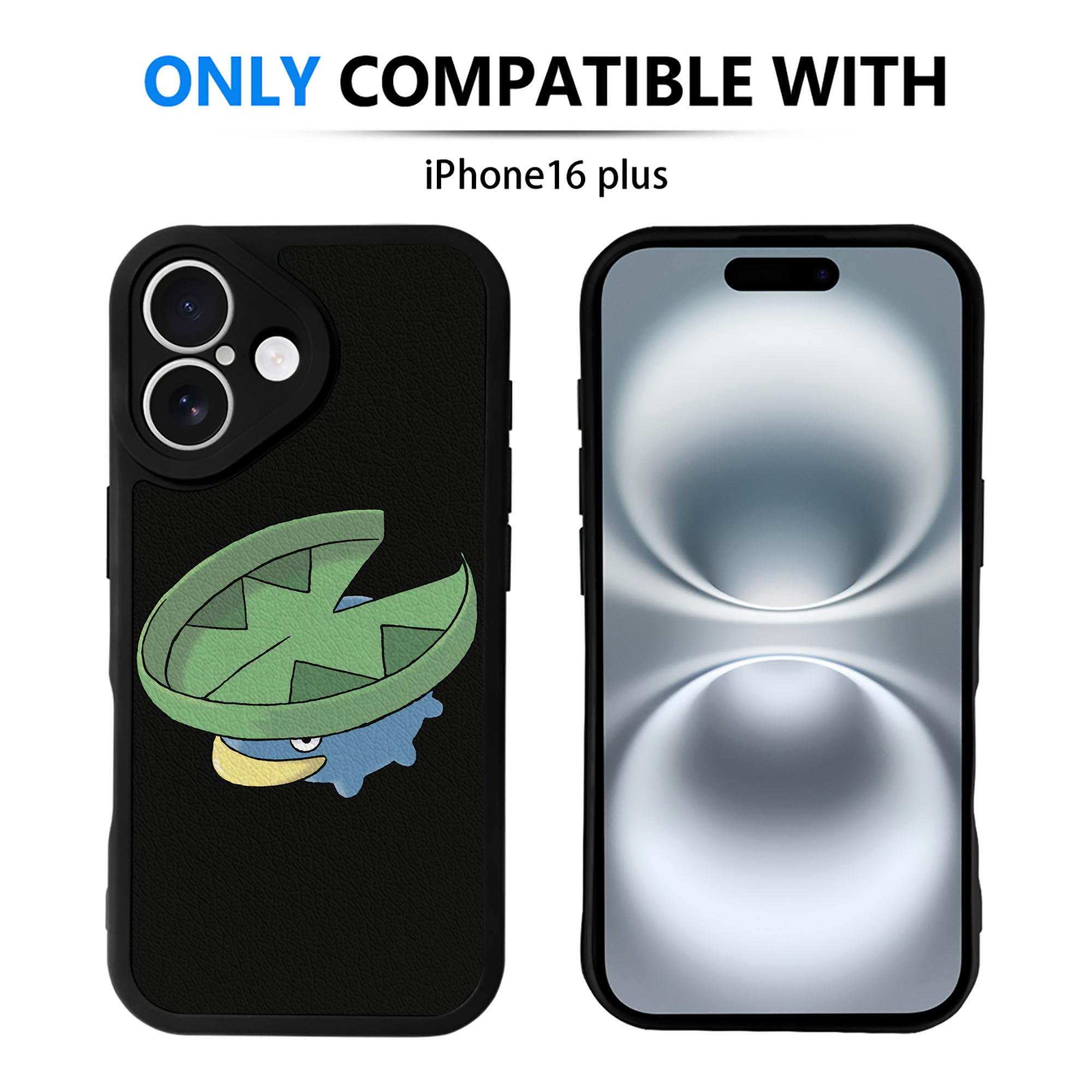 ポケットモンスター Pokémon 【iPhone 16シリーズ対応】シリコンスマホケース（レザー調） 材質：シリコン